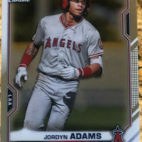 Jordyn Adams 2021 Bowman Chrome Prospects Series Mint ROOKIE Card #BCP-30