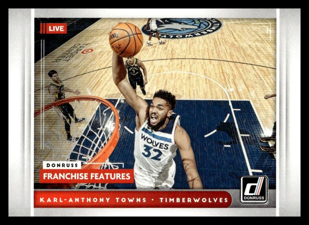 Karl-Anthony Towns  2021 2022 Panini Donruss Franchise Features Series Mint Card #16