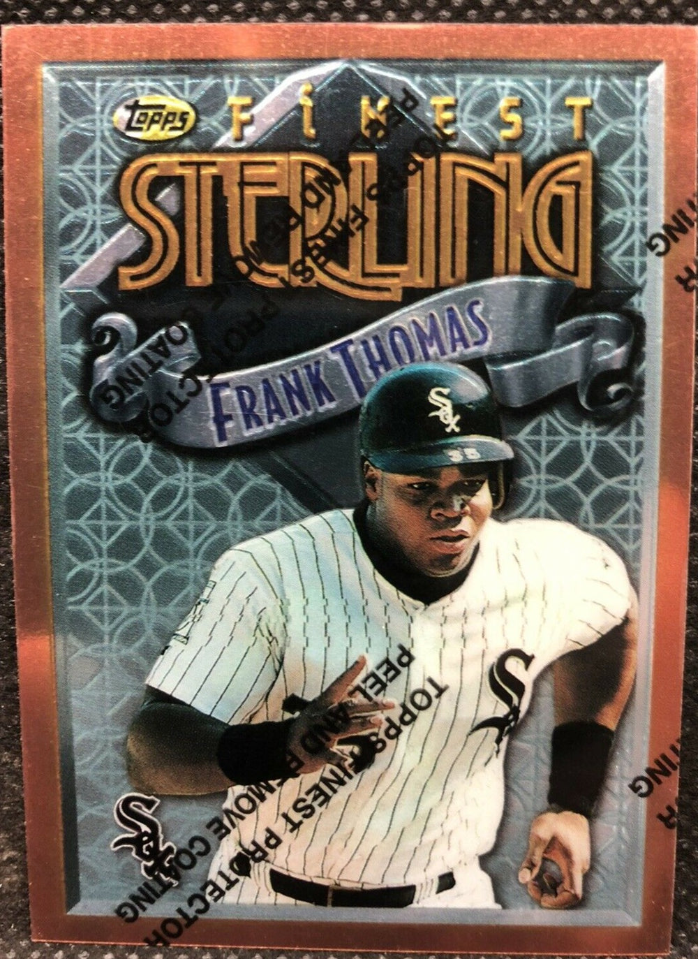 Frank Thomas 1996 Topps Finest Sterling Series Mint Card #48
