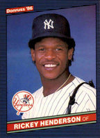 Rickey Henderson 1986 Donruss Series Mint Card #51
