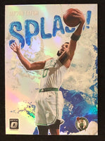 Jayson Tatum 2021 2022 Panini Donruss Optic Splash Series Mint Card #12
