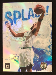 Jayson Tatum 2021 2022 Panini Donruss Optic Splash Series Mint Card #12