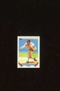 Greg Maddux 1993 Topps Micro Series Mint Card #183