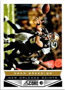 Drew Brees 2013 Score Franchise Series Mint Card #130