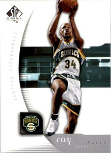 Ray Allen 2005 2006 SP Authentic Series Mint Rookie Card #81