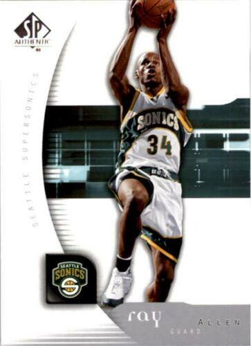 Ray Allen 2005 2006 SP Authentic Series Mint Rookie Card #81