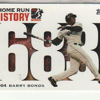Barry Bonds 2006 Topps Home Run History Series Mint Card #BB-683