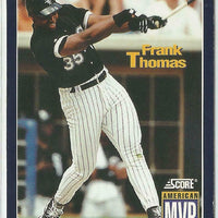 Frank Thomas 1994 Score American League MVP Series Mint Card #631