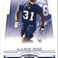 Aaron Ross  2007 Donruss Threads Retail Blue Series Mint Rookie Card #215  Only 350 made