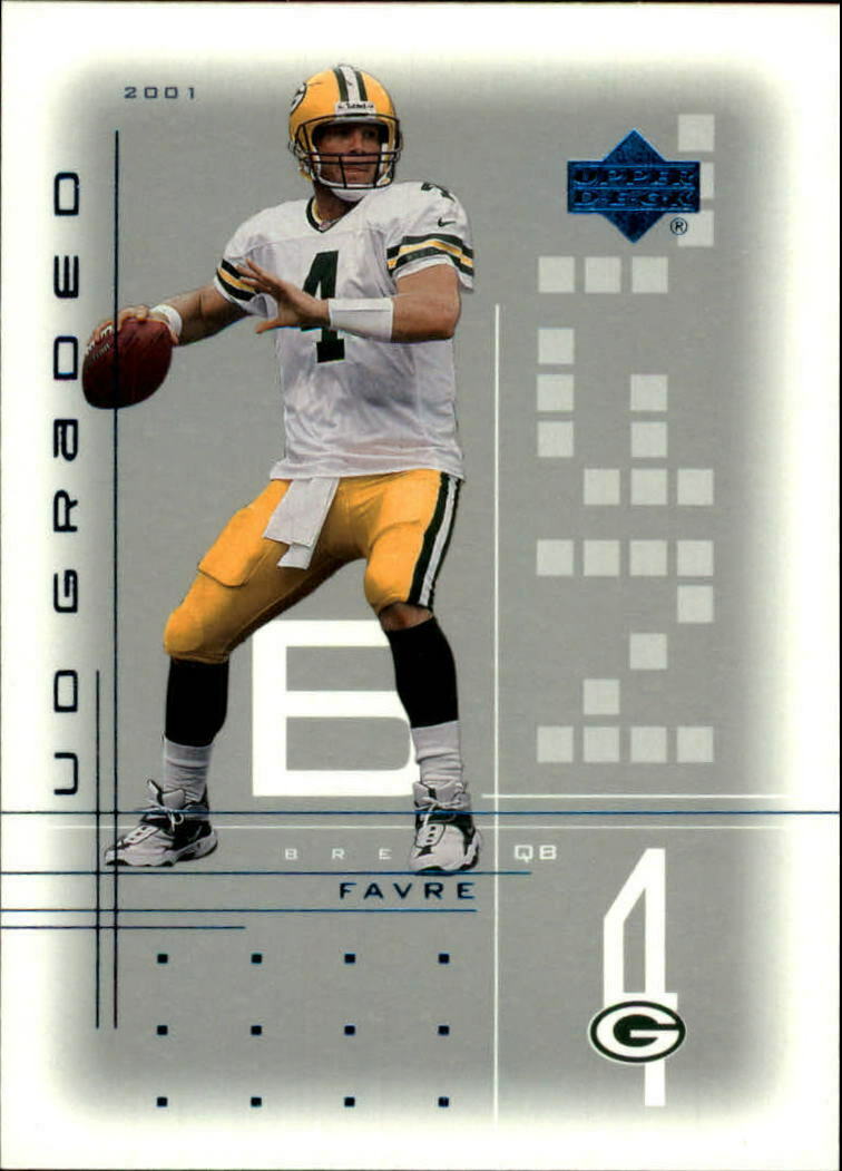 Brett Favre 2001 Upper Deck UD Graded Series Mint Card #14