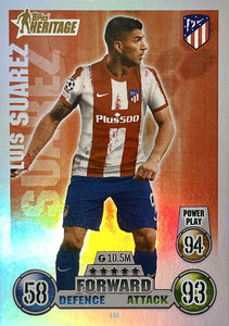 Luis Suarez 2021 2022 Topps Match Attax Heritage Series Mint Card #480