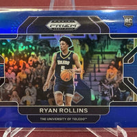 Ryan Rollins 2022 2023 Panini Prizm Draft Picks Blue Series Mint Rookie Card #86  Only 199 made