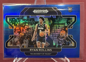 Ryan Rollins 2022 2023 Panini Prizm Draft Picks Blue Series Mint Rookie Card #86  Only 199 made