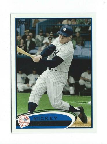 Mickey Mantle 2012 Topps Series Mint Card #7