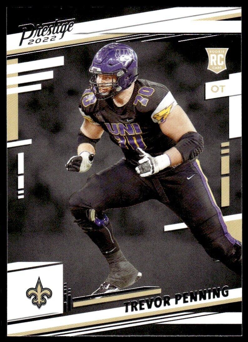 Trevor Penning 2022 Panini Prestige Series Mint Rookie Card #380