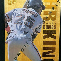 Barry Bonds 1996 Fleer Ultra HR KINGS Promotional Sample Series Mint Card