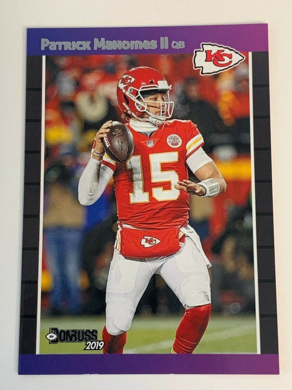 Patrick Mahomes 2022 Panini Donruss Threads Series Mint Insert