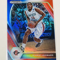 Kawhi Leonard  2021-22 Panini Prizm Draft Picks Red White Blue Prizm Series Mint Card #57