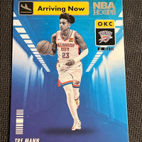 Tre Mann 2021 2022 Panini Hoops Arriving Now Series Mint Rookie Card #22