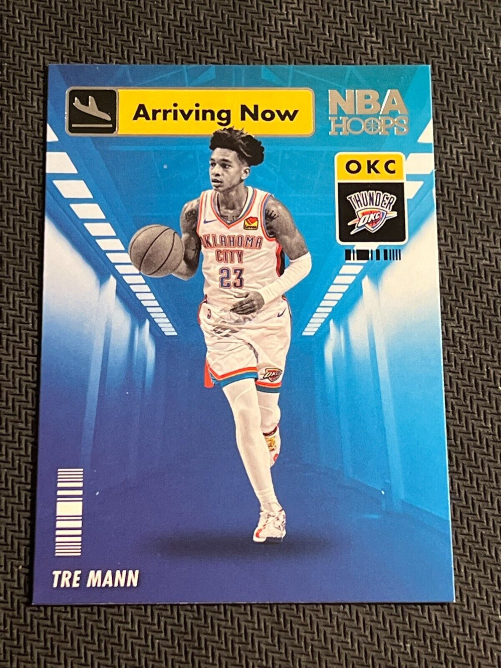 Tre Mann 2021 2022 Panini Hoops Arriving Now Series Mint Rookie Card #22