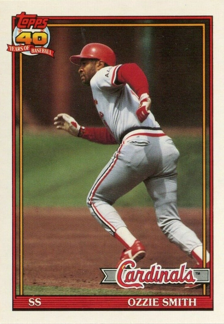 Ozzie Smith 1991 O-Pee-Chee Series Mint Card #130