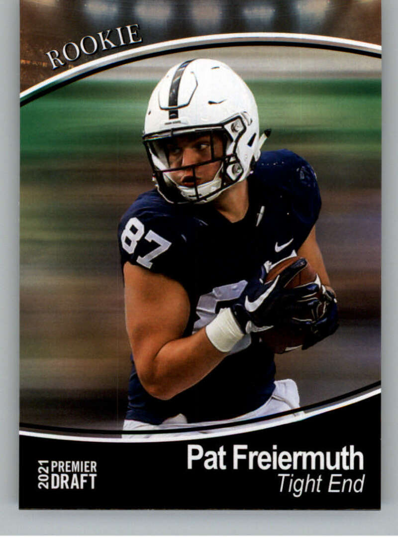 Pat Freiermuth  2021 SAGE Premier Draft Series Mint ROOKIE Card #92