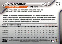 Alex Bregman 2020 Topps Limited Edition Card #AL-5 Found Exclusively in the All-Star Team Set
