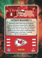 Patrick Mahomes II 2021 Panini Absolute Star Gazing Series Mint Card #SG2
