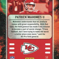 Patrick Mahomes II 2021 Panini Absolute Star Gazing Series Mint Card #SG2