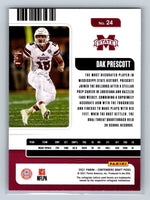 Dak Prescott 2021 Panini Contenders Draft Season Ticket Series Mint Card #24
