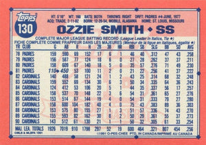 Ozzie Smith 1991 O-Pee-Chee Series Mint Card #130