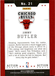 Jimmy Butler 2013 2014 Hoops Action Shots Series Mint Card #21