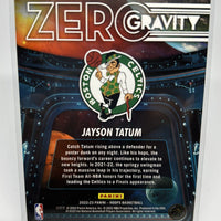 Jayson Tatum 2022 2023 Hoops Zero Gravity Series Mint Card #6