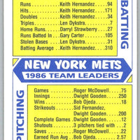 Darryl Strawberry 1987 Topps Tiffany Mets Leaders Series Mint Glossy Card #331