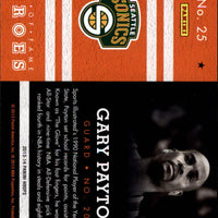 Gary Payton 2013 2014  Panini Hoops Hall of Fame Heroes Series Mint Card #25