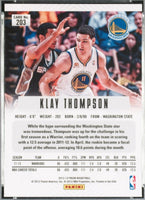 Klay Thompson 2012 2013 Panini Prizm Series Mint ROOKIE Card #203
