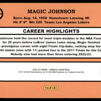 Magic Johnson 2022 2023 Panini Donruss Retro Series Mint Card #5