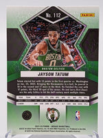 Jayson Tatum 2021 2022 Panini Mosaic Series Mint Card #112
