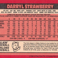 Darryl Strawberry 1986 O-PEE-CHEE Series Mint Card #80