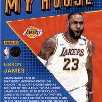 LeBron James 2021 2022 Panini Donruss Optic My House Series Mint Card #6