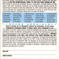 Kirby Puckett 1994 O-Pee-Chee All-Star Redemption Series Mint Card #17