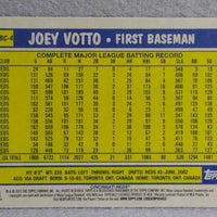 Joey Votto 2022 Topps Chrome 1987 35th Anniversary Series Mint Card  #87BC-4
