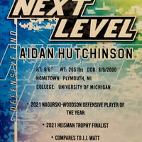 Aidan Hutchinson 2022 Sage Next Level Series Mint Rookie Card #90