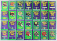 1989 Score Football Team Trivia NFL Quiz 28 Card Set
