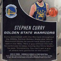 Stephen Curry 2020 2021 Panini Chronicles Rookies and Stars Crusade Series Mint Card #531