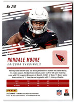 Rondale Moore 2021 Panini Chronicles Prestige Mint Rookie Card #220
