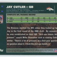 Jay Cutler 2007 Topps Chrome Xfractor Series Mint Card  #TC4