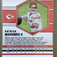 Patrick Mahomes II 2021 Panini Mosaic Series Mint Card #221