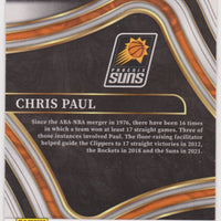 Chris Paul 2021 2022 Panini Select Courtside Blue Series Mint Card #230