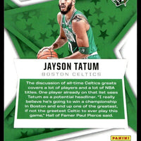 Jayson Tatum 2020 2021 Panini Chronicles Rookies & Stars Series Mint Card #124